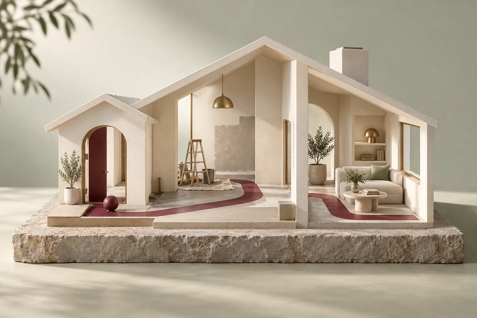 Concept artwork for the HomeCare property-maintenance platform